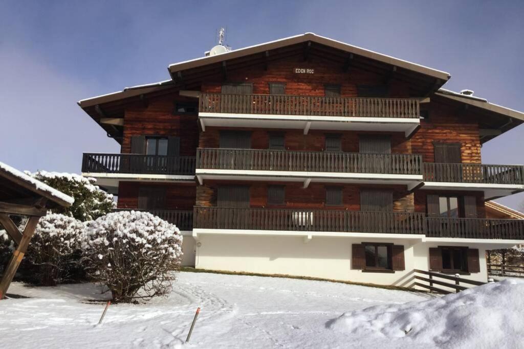 Ferienwohnung Eden Roc Grand Massif Les Carroz-d'Araches Exterior foto